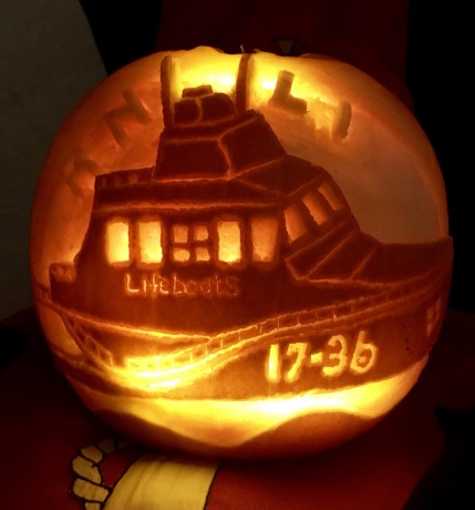 Amazing pumpkins for RNLI