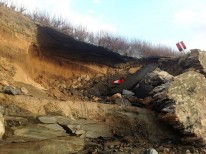 Storm damage Trevone February 2014