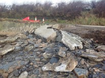 Storm damage Trevone February 2014